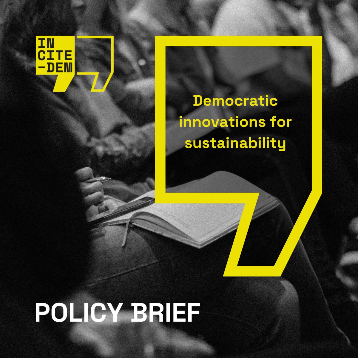INCITE-DEM Citizens Reinventing Democracy tweet media