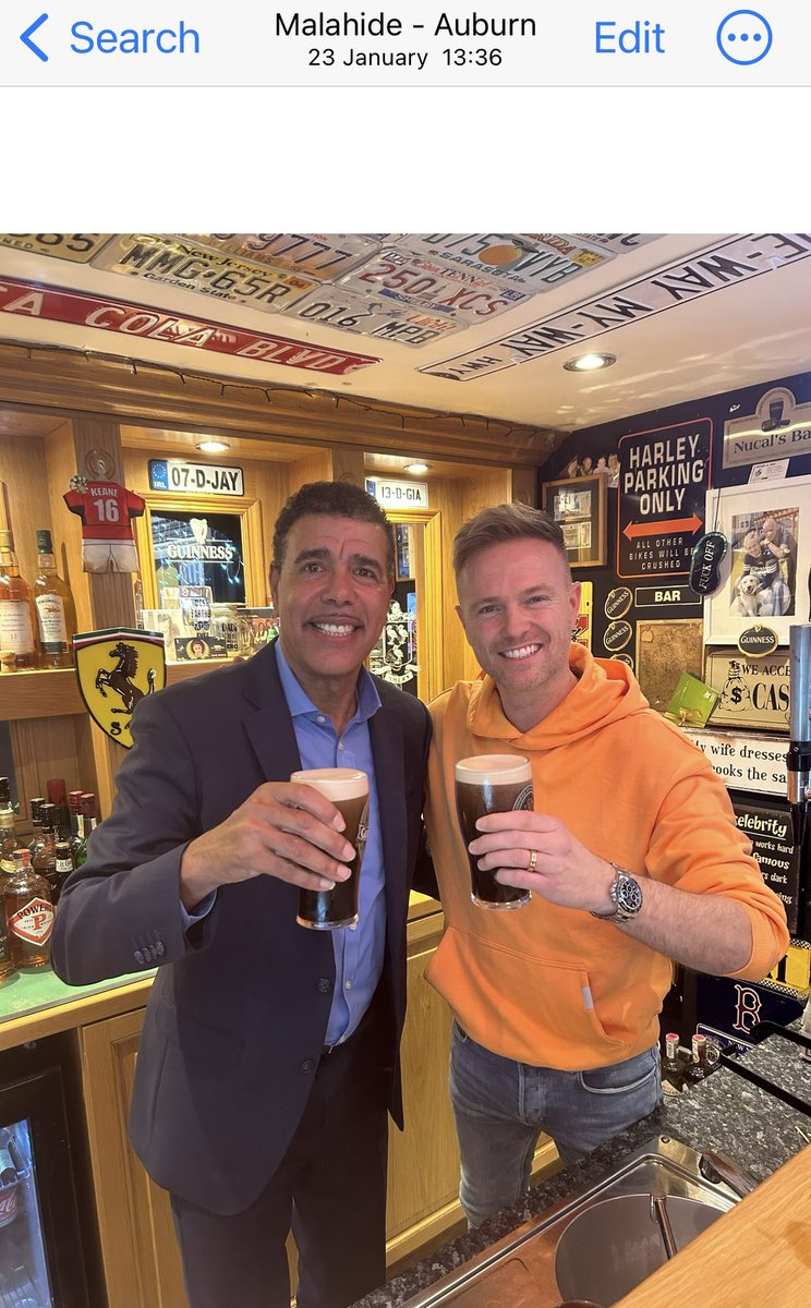 It was great to come over to Dublin earlier this year &amp; see you Nicky ❤️ thanks for the invite 🥳