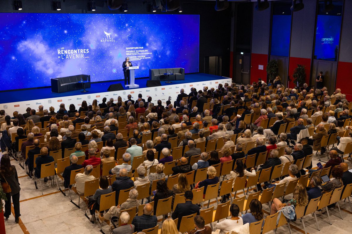 💡Retour sur l’ouverture des Rencontres de l’Avenir par <a href="/CaVautrin/">Catherine Vautrin</a>, Ministre du Partenariat avec les territoires et de la Décentralisation. 

Suivi de la conférence « Les Français et l’Avenir : entre peur et espoirs » avec Frédéric Dabi, Directeur IFOP et <a href="/MarieVisot/">Marie Visot</a>, Rédactrice