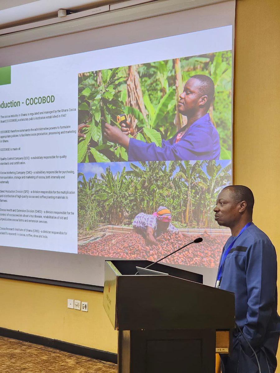FARAinfo's tweet photo. The @_AfricanUnion has launched the Côte d’Ivoire-Ghana Cocoa Common African Agro-Park (CIG CAAP) under its #Agenda2063, in a bold and strategic initiative aimed at transforming Africa’s cocoa industry...

#CAAPs🔗 https://t.co/t8zurxDeAz

read more via🔗 https://t.co/WQ1n8swbN8 https://t.co/qbX48YKAP2