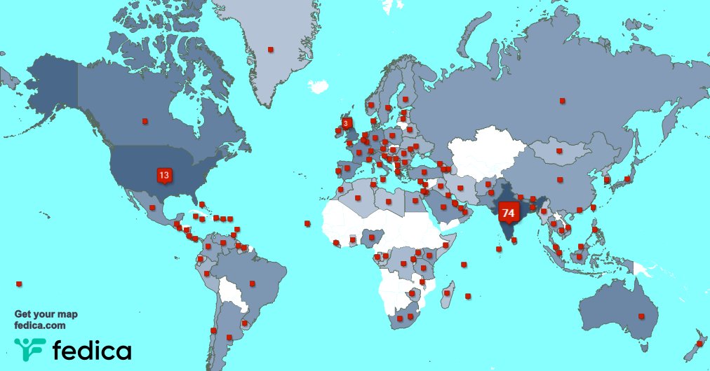 Special thank you to my 8 new followers from Portugal, and more last week. fedica.com/!AgarwalGyan
