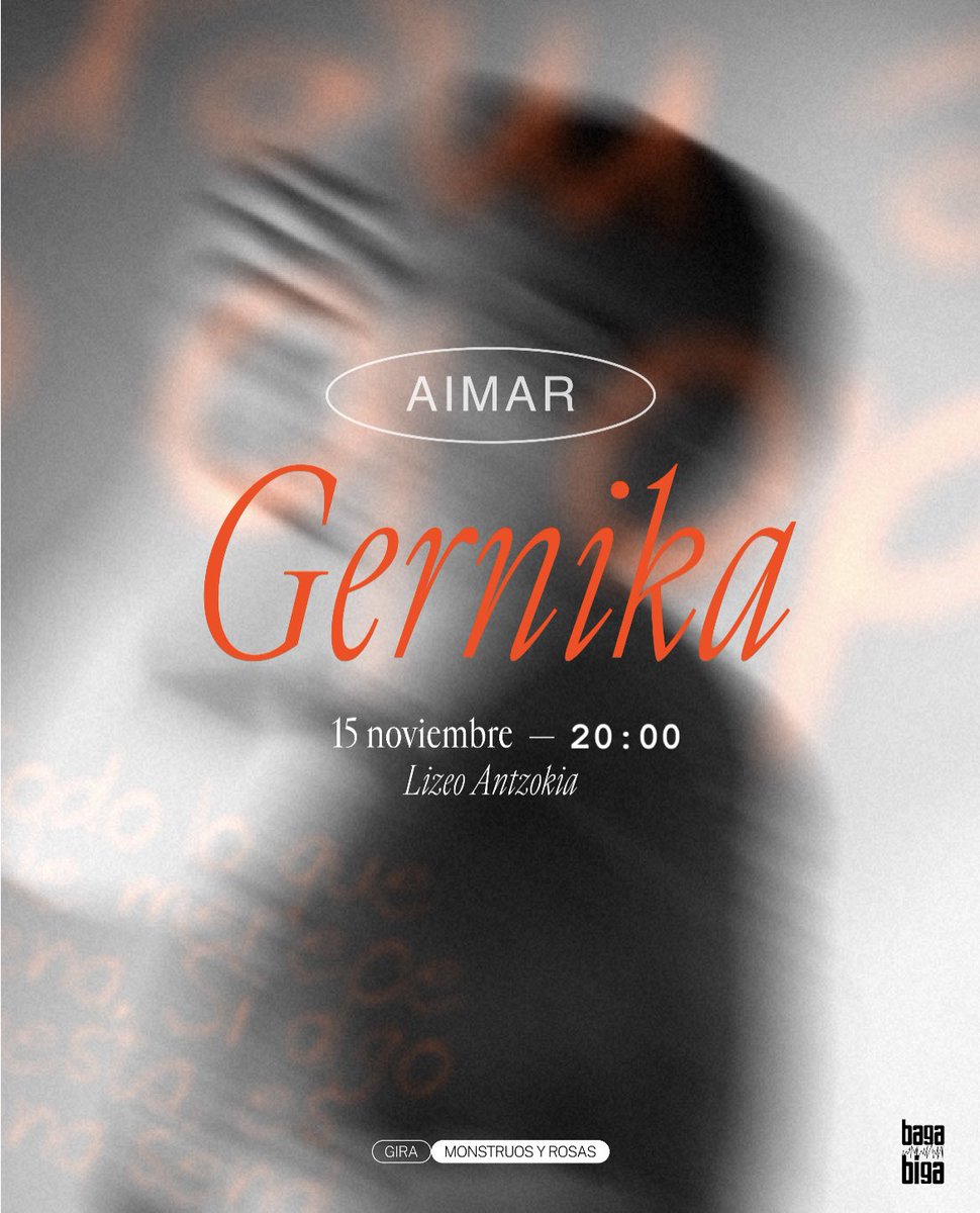 Bira amaitzeko bi kontzertu etxean. Lehenengoa barikuan. Gernikan. 💘

Sarrerak 🎟️ 3 €tan hemen: 
ticket.kutxabank.es/lizeoantzokia/…

<a href="/BagaBigaeus/">baga biga musika ideiak</a>