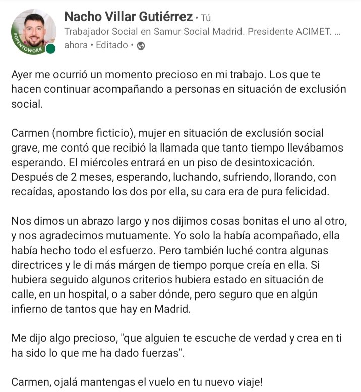 #trabajosocial
#exclusionsocial