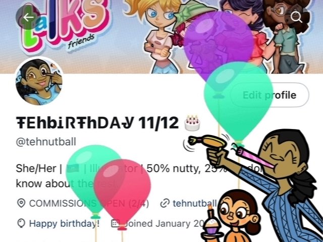 Yay, balloons! 🎂🥳