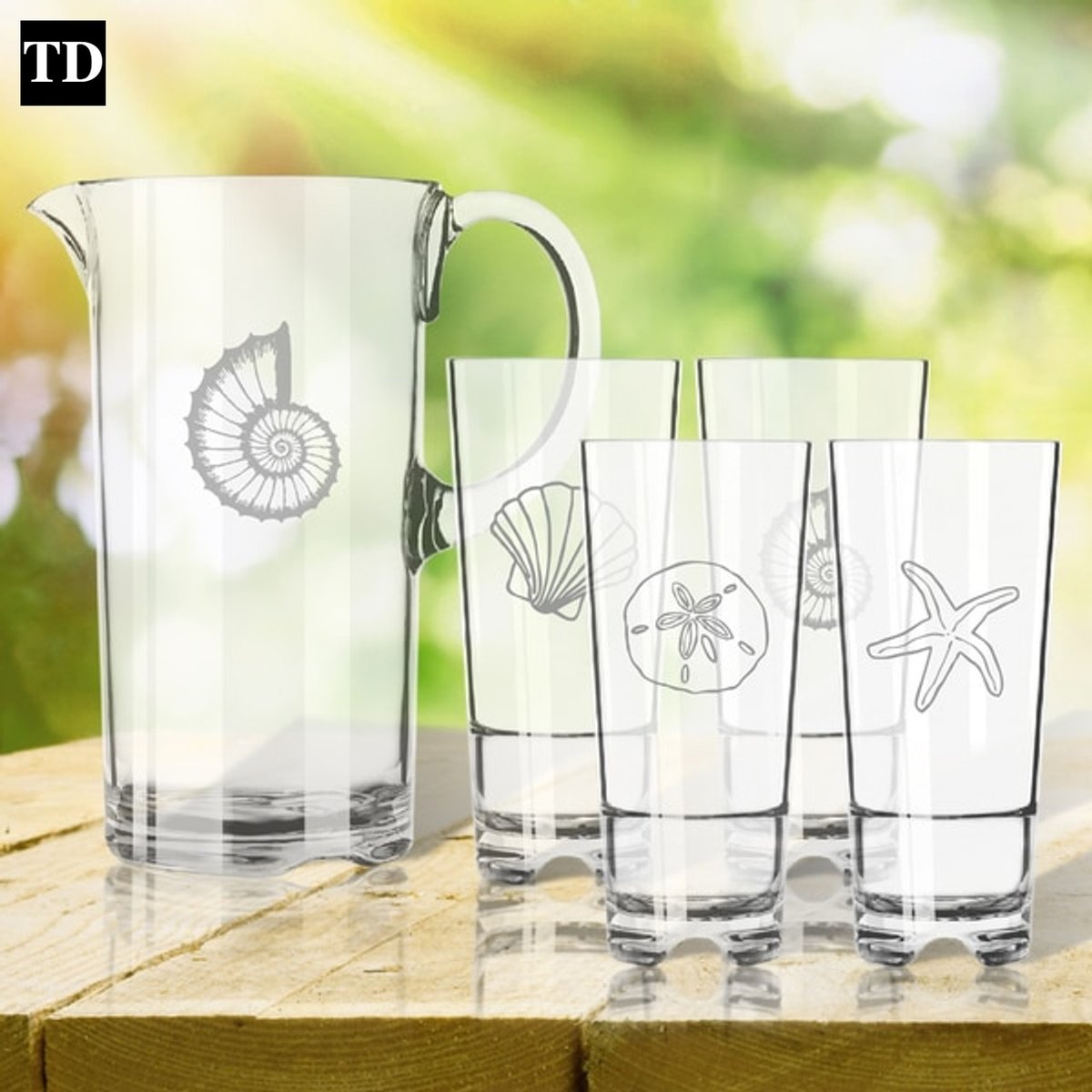 ShopTravisdavid's tweet image. Carved Solutions Entertaining Set Tritan Pitcher and Highball Glasses - 16 oz (Set of 4) (Beach/Nautical) Available at TravisDavid!

Shop now at 👉  travisdavid.com/entertaining-s…

#CarvedSolutions #TritanDrinkware #EntertainingEssentials #OutdoorFriendly #TravisDavid