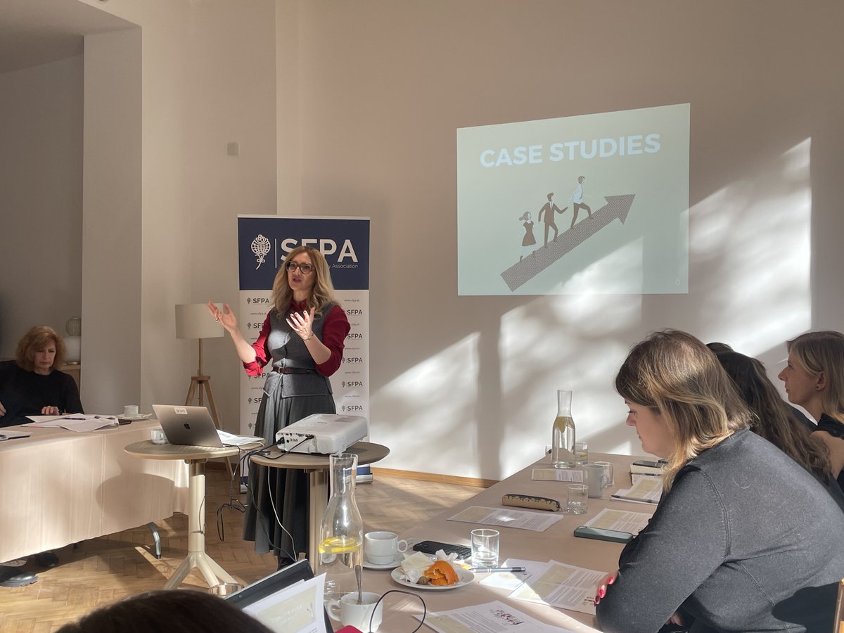 SFPA (@sfpa_sk) on Twitter photo SFPA hosted a 3-day workshop on Achieving Gender Parity in Diplomacy thru inclusive education, uniting 32 #V4 female experts. Sessions covered gender equality initiatives, leadership skills, and overcoming bias. Huge thanks to our partners and <a href="/VisegradFund/">Visegrad Fund</a> for financial support! SFPA hosted a 3-day workshop on Achieving Gender Parity in Diplomacy thru inclusive education, uniting 32 #V4 female experts. Sessions covered gender equality initiatives, leadership skills, and overcoming bias. Huge thanks to our partners and <a href="/VisegradFund/">Visegrad Fund</a> for financial support!