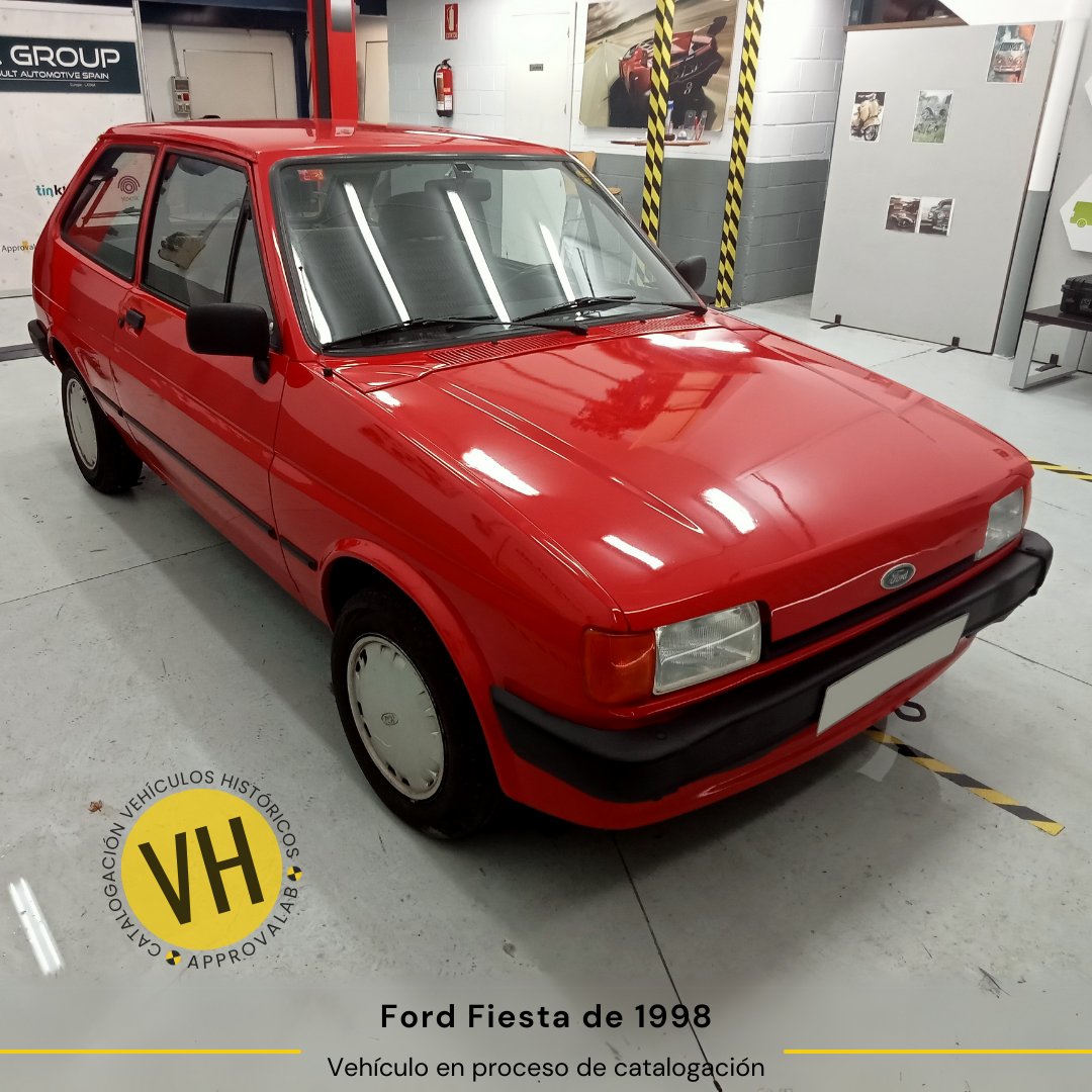 approvalab's tweet photo. 🔬 🚗 Este Ford Fiesta de 1998 es la respuesta a nuestro último #RetoClasico...😎

#CochesClasicos #VehiculosHistoricos #LaboratorioDeVehiculos #CatalogacionDeVehiculosHistoricos #ClassicCars #Ford #FordFiesta https://t.co/r0vM0eVk9b