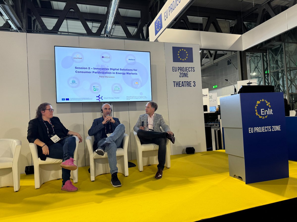 ieecp_org's tweet image. Unlocking the power of Smart Energy Solutions 🌍

Last month, we gathered experts from 7 innovative #SmartEnergyCluster projects to discuss #digital technologies and how they transform the way we manage and consume #energy

Read the conclusions👉ieecp.org/2024/11/12/unl…

#InEExS