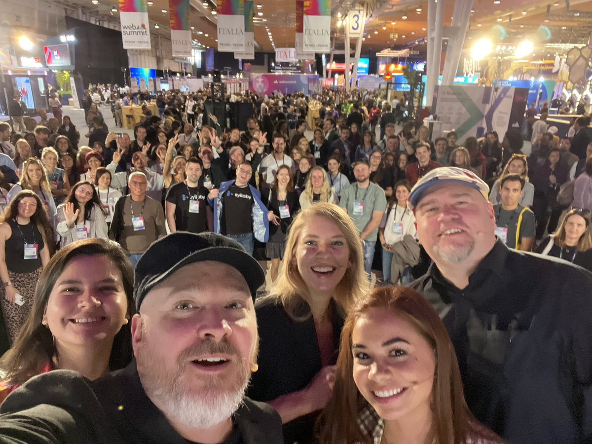 Awesome panel at #WebSummit