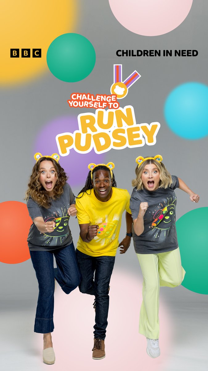 BBCCiN's tweet image. There's still time to sign up your school to runPudsey this year to Challenge Yourself AND raise money. Every pupil who fundraisies gets a medal!