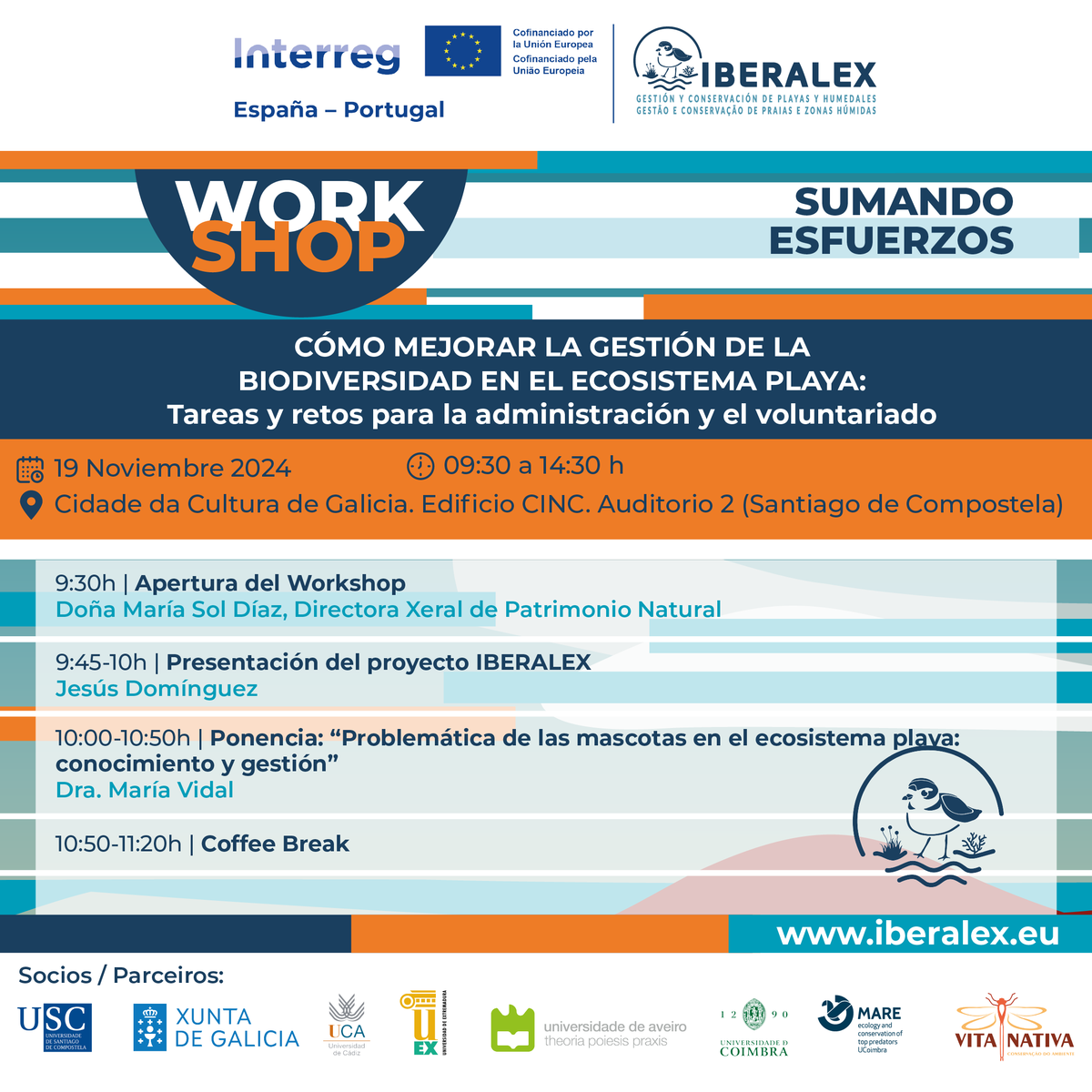 Iberalex_Poctep's tweet photo. 🌊🌱 ¡Hemos organizado un workshop! https://t.co/xN5FhyXWhh