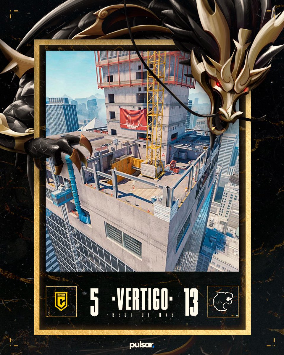GG! Derrota vs <a href="/FURIA/">FURIA</a> e finalizamos o primeiro dia do RMR Americas.

Com os resultados de hoje, ficamos 0-2.

Voltamos amanhã às 02h para dar início a nossa virada rumo ao Major.

#GoCase 💛🖤 #ShanghaiMajor2024