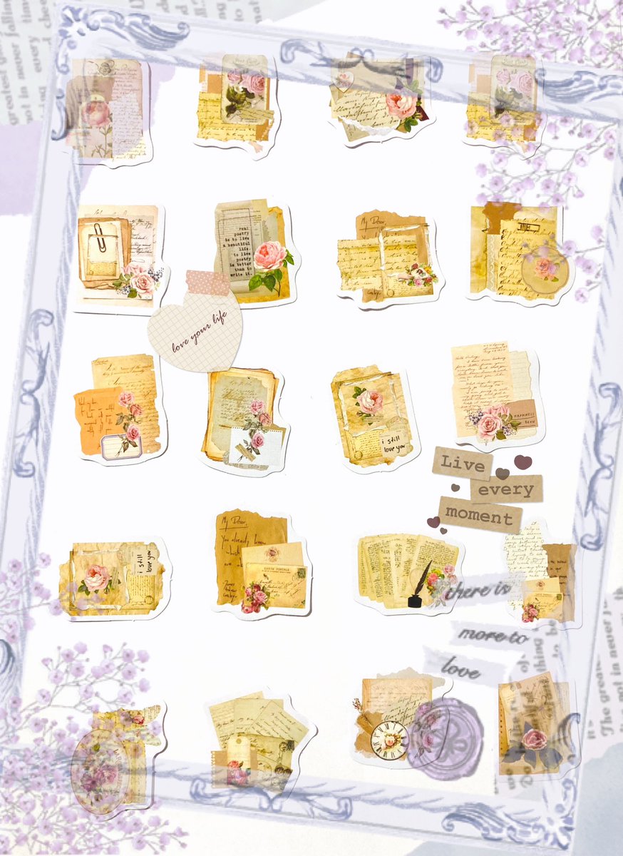 oAAE3EQVIonJtBa's tweet photo. ステッカー遊び
#sticker #flowerstickers #framebyframe #collageartwork #manierisme #manierismus https://t.co/EAZrh79aJu