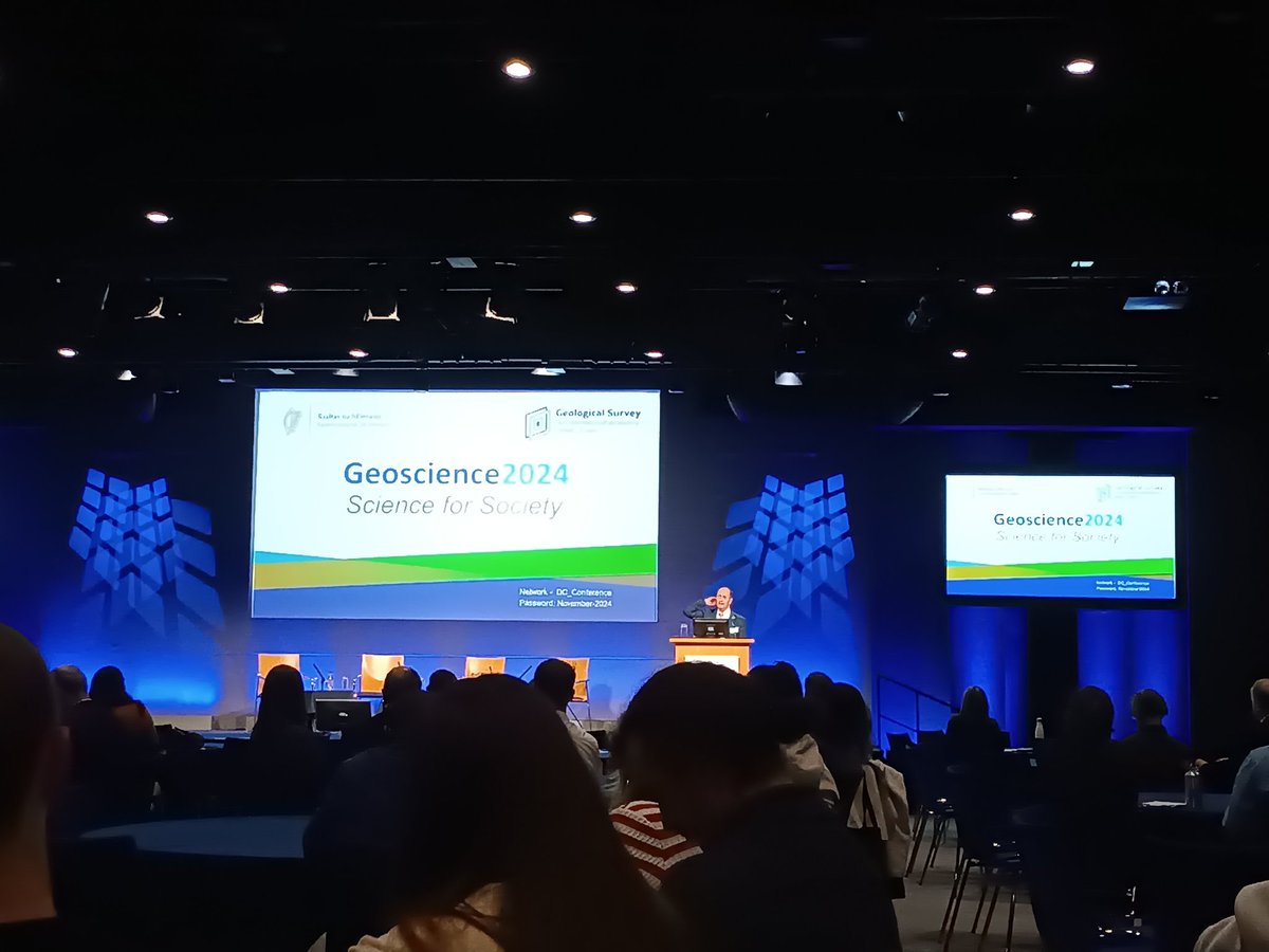 YerayCastillo_'s tweet photo. Live from Geoscience  2024 Conference @GeolSurvIE at Dublin Castle! 🏰 This year’s theme, Science for Society👥, is sparking powerful 💪🏻 discussions with experts on real solutions for our planet's 🌍 biggest challenges. #Geoscience2024 #ScienceForSociety https://t.co/u05MCtKXqR