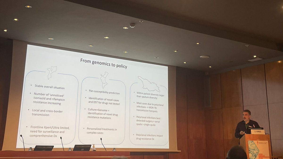 Iñaki Comas de <a href="/IBV_CSIC/">IBV-CSIC</a> profundiza sobre la diversidad genética de Mtb con vistas al tratamiento y control de la enfermedad en diferentes contextos de incidencia de TB. #TB24