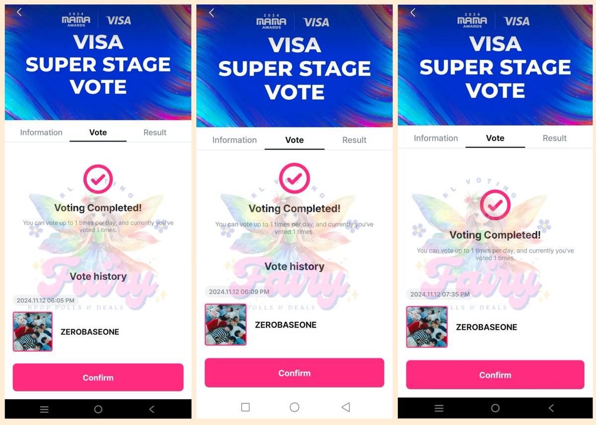 rlvotingfairy's tweet photo. 🎉 Congrats to the winner (poll winner): 
#ZEROBASEONE (3 votes 🎟️)

#RLVFairy_Proofs https://t.co/nAB1S7fLyc