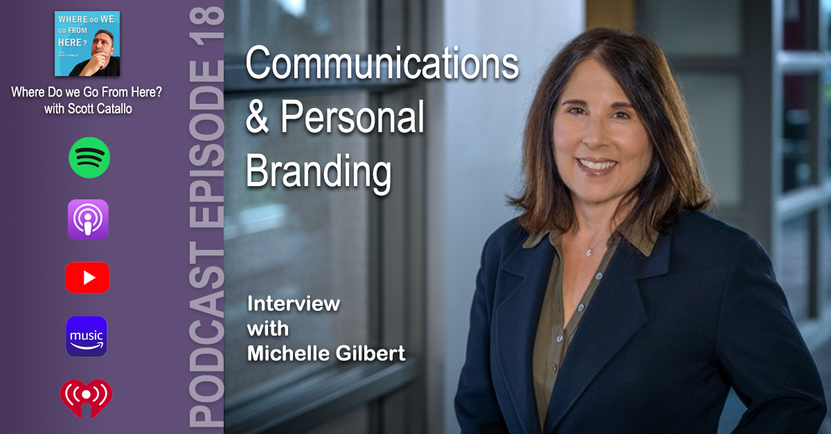 ScottCatallo's tweet photo. 🎙️ New Episode! 🎙️
In "Where Do We Go From Here?", Scott Catallo &amp; Michelle Gilbert of Purple Engine Coaching dive into personal branding, communication, &amp; leadership tips! Essential listening for career growth! 
Tune in! #Podcast #PersonalBranding #CareerGrowth #Communications https://t.co/i8N8JqoJrl