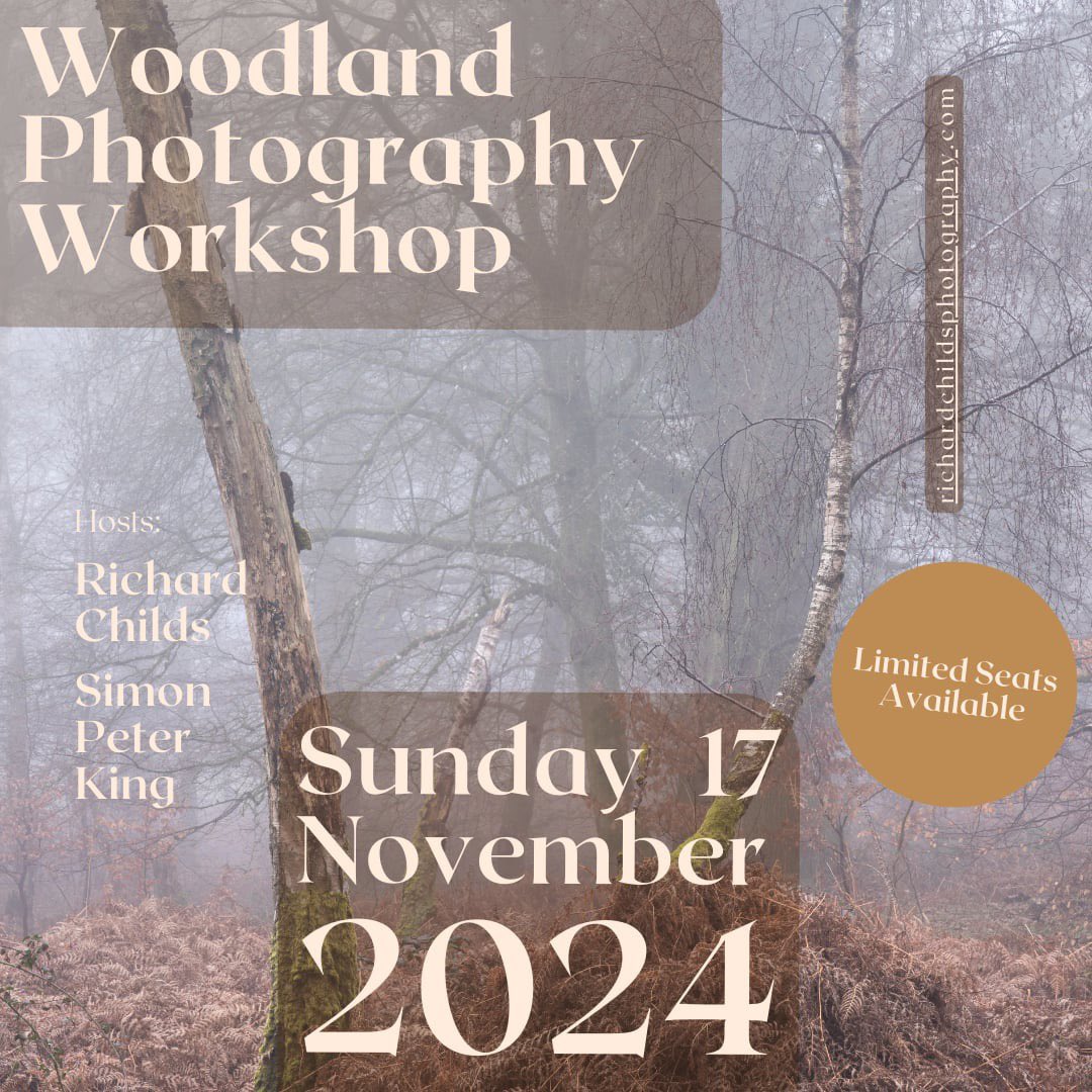 Still two spaces available! Join us. 

Details: 

richardchildsphotography.uk/workshops-and-…