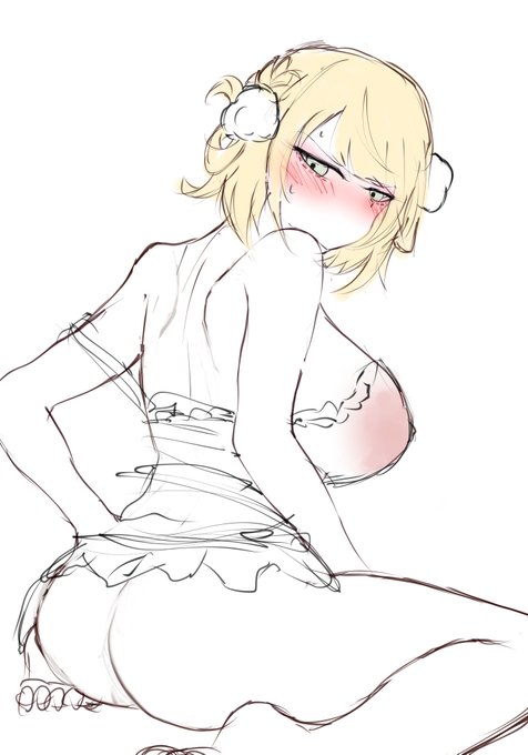 uiママ、スパンキング前 