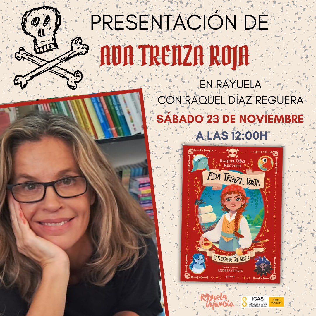 🏴‍☠️ El sábado 23 de Noviembre a las 12:ooh ven a Rayuela a disfrutar de una aventura pirata fascinante.

🏴‍☠️ Entrada libre. Para público familiar a partir de 6 años 

#rayuelainfancia #sevilla
