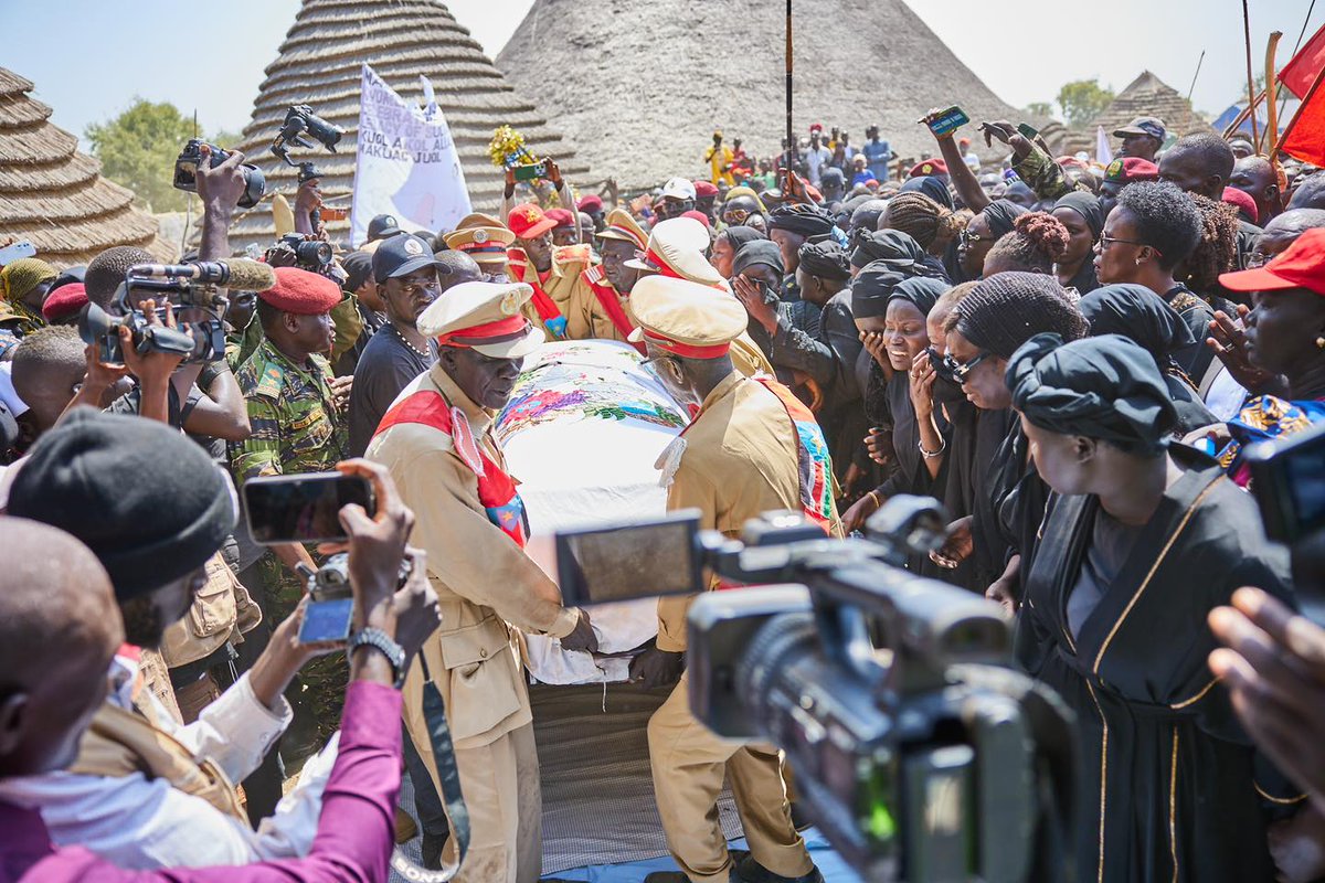 benbolmel's tweet photo. Yesterday, we laid our father Sultan Mel Kuol Akol to rest.

He was a true leader, a fighter, and a pillar of our community. From joining Anyanya in 1964 and fighting until the 1972 Peace Agreement, to rejoining the struggle with the SPLA/M in 1983, Sultan dedicated his life to the cause of #SouthSudan.

He gave everything he had - even enlisting his own children and contributing food and cattle to support those in the bush.

And as a chief in Aweil East County, he championed peace, unity, and community empowerment.

Our father instilled in me the values of hard work, perseverance, and patriotism. Everything I am, and all I will become, I owe to him.

Rest in peace, Baba.