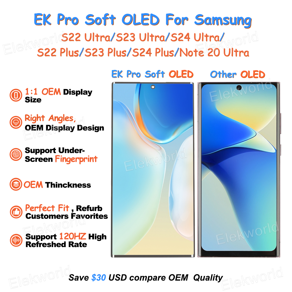 diana_elekworld's tweet image. 🥳EK Pro soft oled for Samsung 
1:1 OEM display size
OEM thickness
Support 120Hz high refresh rate

(●'◡'●)Contact Diana for more detail
wa.me/8618344499674

#Samsungscreen #Ekpro #ipadscreen #ipadreapir #SKincell #phonerepair #repairiphone #datarecovery #schematics
