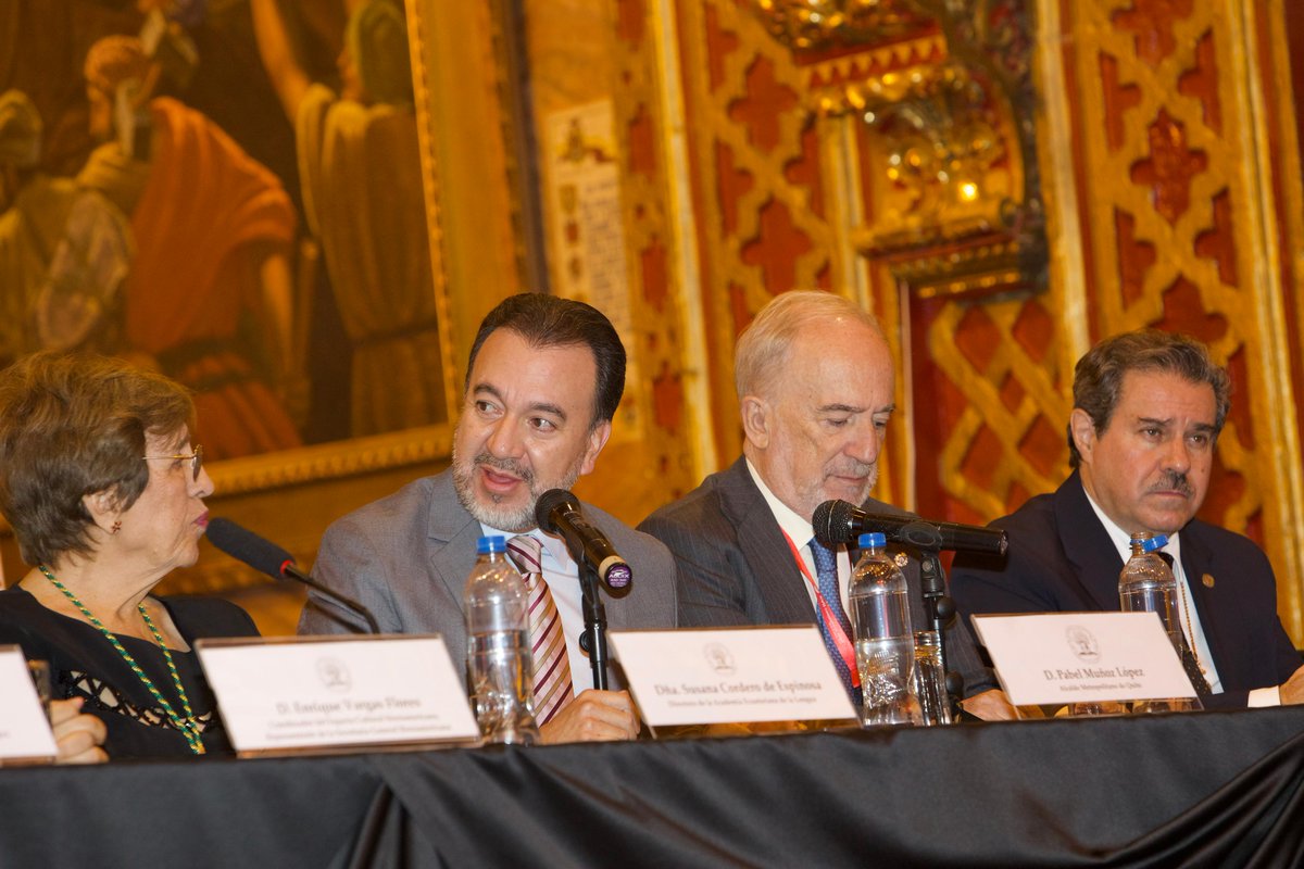 Ayer tuvo lugar en Quito la inauguración del XVII Congreso de la Asociación de Academias de la Lengua Española, en la que intervinieron el presidente de la ASALE, Santiago Muñoz Machado, y la directora de la Academia Ecuatoriana de la Lengua (<a href="/ecuatoriana_de/">Academia Ecuatoriana de la Lengua</a>), Susana Cordero.