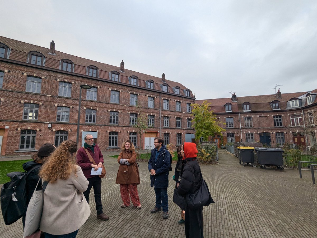 Visit in progress here @ #CLT #OFS Metropole de Lille! The OFS model employed here to retrofit and renovate delivers permanently affordable and sustainable housing at 60% of the market rate to contribute to their objective of maintaining the level of social and affordable homes.