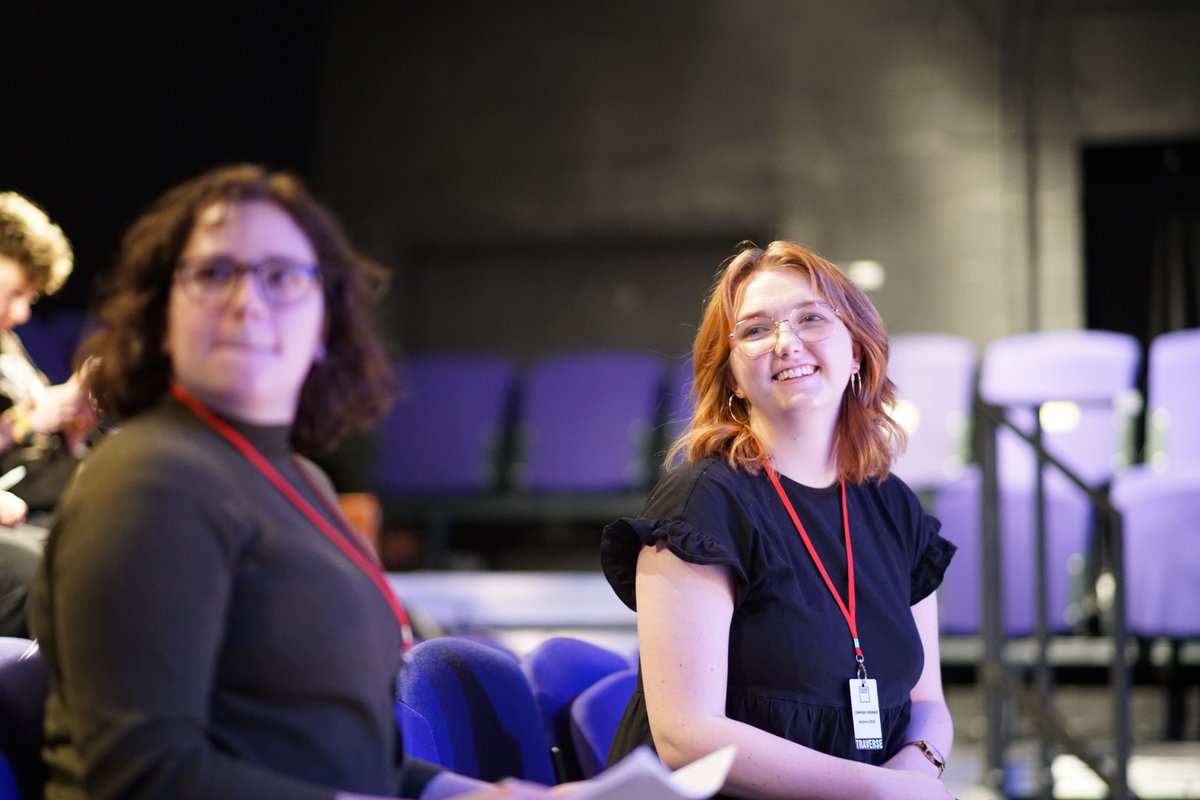 It was wonderful to have <a href="/emmaruse/">emma 💛</a> from <a href="/frameworktc/">Framework Theatre</a> visit us at The SI 🎭