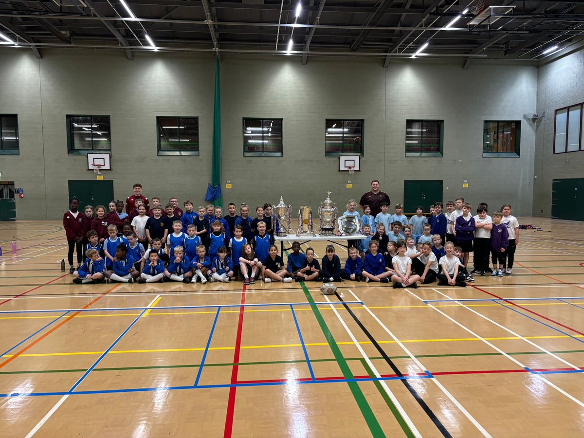 🙌 More than 80 children engaged in our Year 3 and 4 Blackpool Tag Rugby Festival which saw participants enhance skills in drills and games.

#WWRL