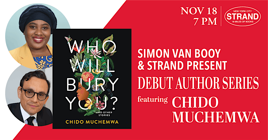 The Vilcek Foundation (@vilcek) on Twitter photo 📆 📚 Monday, Nov. 18, 7 PM @Strandbookstore: Zimbabwean author <a href="/ChidoMuchemwa/">C.T. Muchemwa, PhD</a> will talk about her new book, "Who Will Bury You? And Other Stories" from <a href="/HouseofAnansi/">House of Anansi Press</a>, in a moderated discussion with author <a href="/simonvanbooy/">Simon Van Booy</a>. 🎟️ Tickets at <a href="/eventbrite/">Eventbrite</a>. vilcek.co/3Z0luBs 📆 📚 Monday, Nov. 18, 7 PM @Strandbookstore: Zimbabwean author <a href="/ChidoMuchemwa/">C.T. Muchemwa, PhD</a> will talk about her new book, "Who Will Bury You? And Other Stories" from <a href="/HouseofAnansi/">House of Anansi Press</a>, in a moderated discussion with author <a href="/simonvanbooy/">Simon Van Booy</a>. 🎟️ Tickets at <a href="/eventbrite/">Eventbrite</a>. vilcek.co/3Z0luBs