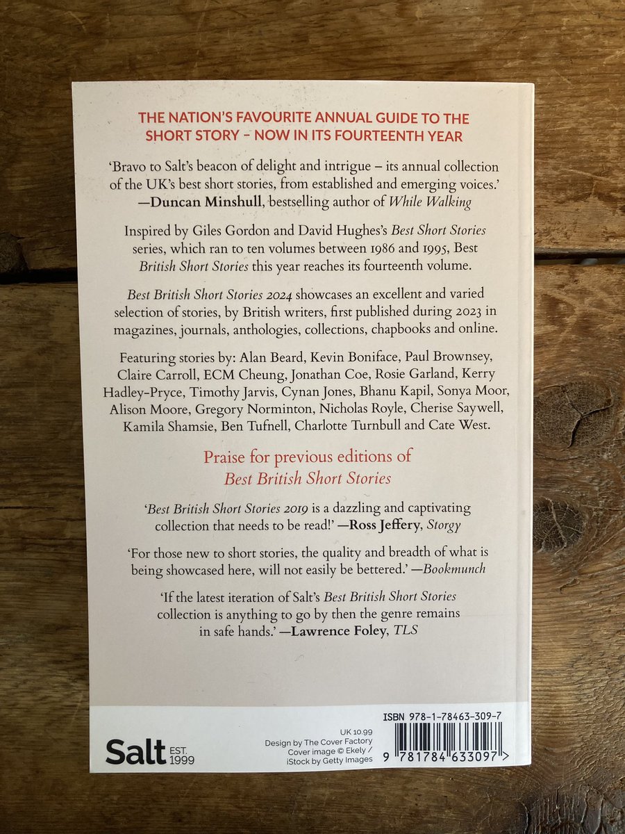 Today’s post. Honoured to be in such esteemed company! Huge thanks to <a href="/nicholasroyle/">Nicholas Royle</a> and <a href="/saltpublishing/">Salt Books</a>