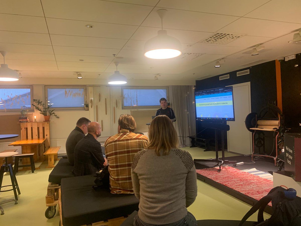 Nazaret visita <a href="/treduofficial/">Tampereen seudun ammattiopisto Tredu</a> en Tampere (Finlandia) para conocer las mejores prácticas en innovación, emprendimiento y sostenibilidad en el marco de Network of Networks. Unos días llenos de aprendizajes y posibilidades de futuras colaboraciones
#Erasmusplus #Formacionprofesional