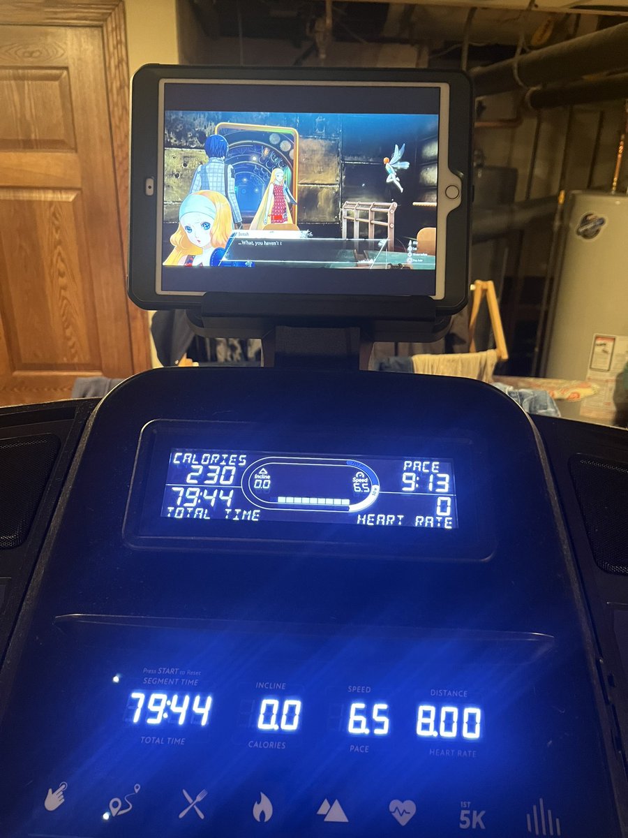 Morning miles and metaphor