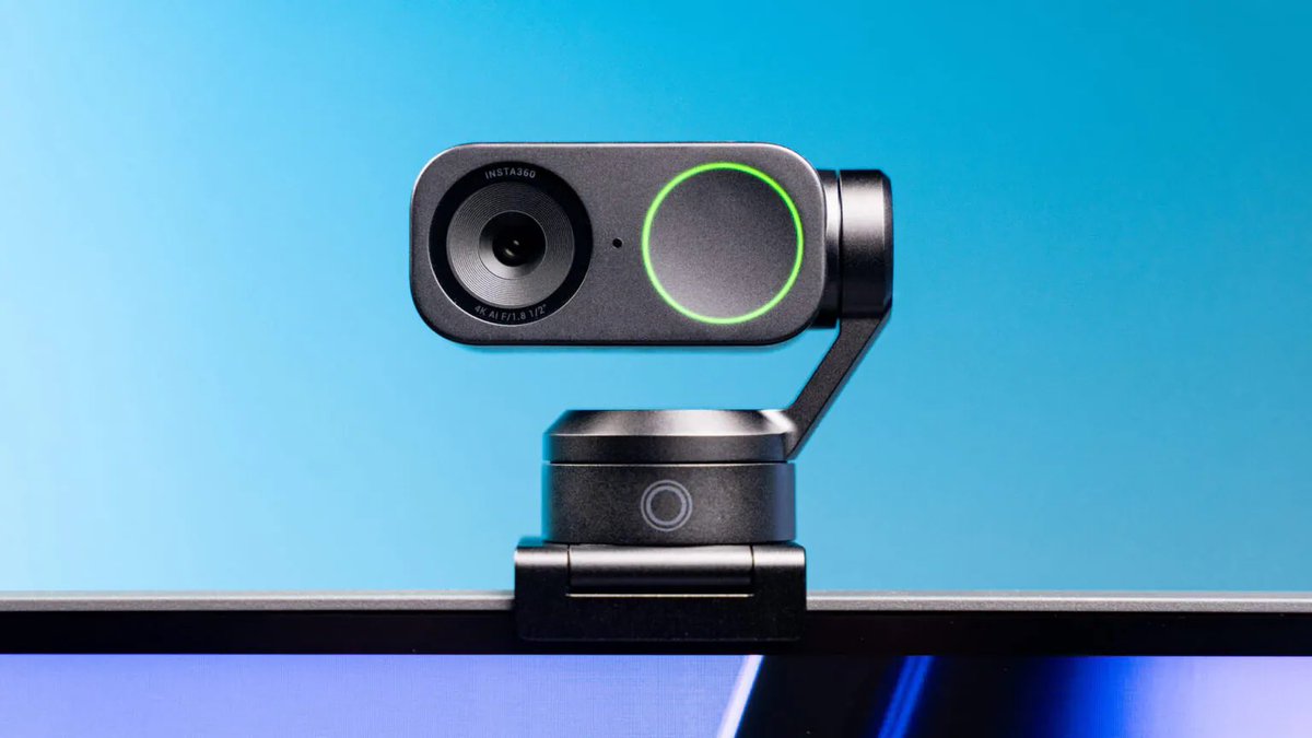 MaxJmb's tweet image. .@insta360’s new #Link2 is a 4K AI-powered webcam with a versatile design aimed at everyday users, streamers, and professionals. It offers clear video quality and useful features like auto-tracking, background blur, and gesture controls. The tracking helps keep you in frame, and