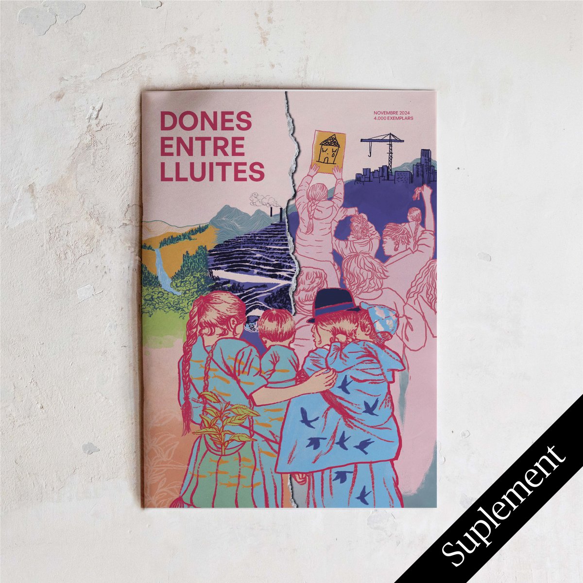 SUPLEMENT | Activistes per la vida i el territori, com Roseli Finscue, Yessica Trinidad, Regina Zoe i Luz Helena Ramírez Hache, resisteixen la violència i la migració forçada per defensar els drets humans i el planeta.   

🔗Descobreix les seues històries: entrepobles.org/publicaciones/…