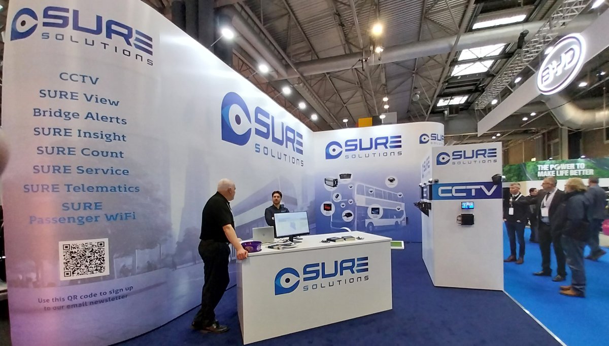The calm before the storm... Busy first morning <a href="/EuroBusExpo/">Euro Bus Expo</a> for us on Stand 388 after this photo was taken. Who's around this afternoon?  #EuroBusExpo #CCTV #Security #BusCCTV #CoachCCTV #BusCameras #cameras
