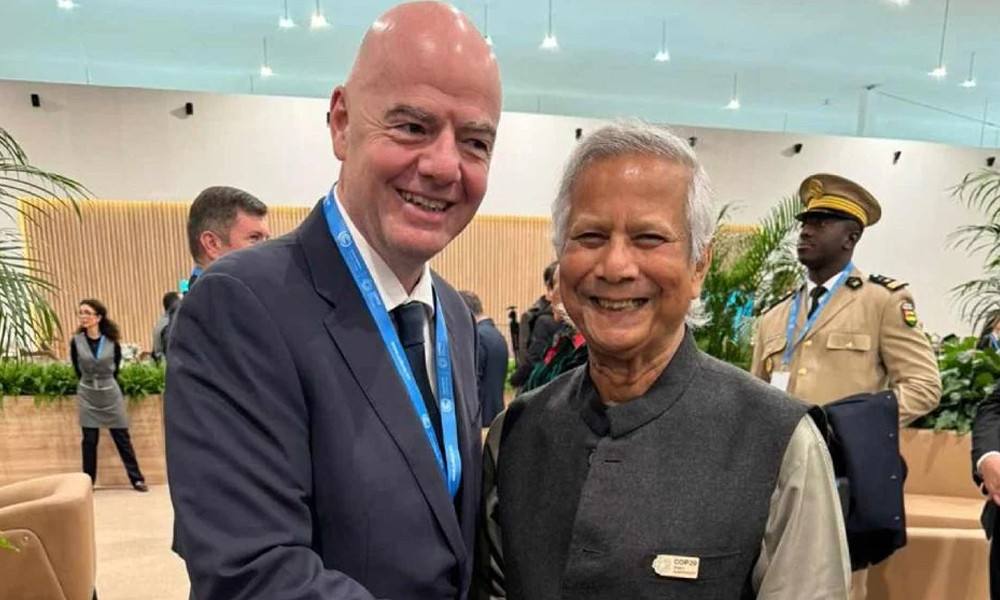 জানুয়ারিতে যুব উৎসবে যোগ দেবেন ফিফা প্রেসিডেন্ট