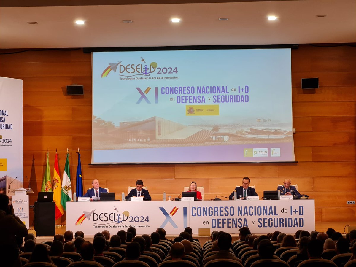 AsturHubDefensa's tweet image. Nuestra directora Carolina Día Fernández asiste esta semana al XI Congreso Nacional de I+D en Defensa y Seguridad (DESEI+D 2024) inaugurado por la Secretaria de Estado @AmparoValcarce1
#AsturiasHubDefensa #DESEI2024 #InnovacionEnDefensa #DGAM #SDGPLATIN #DIGEREM #ISDEFE #UNIVDEF
