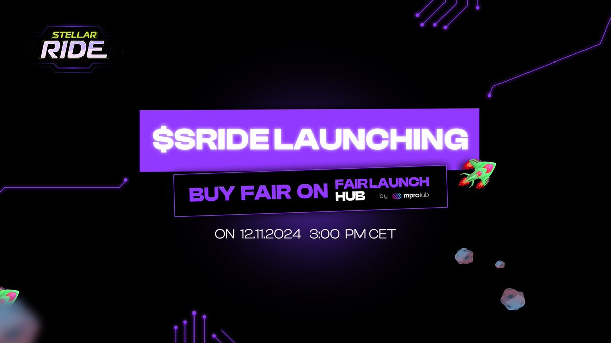 stellar_ride's tweet photo. Welcome to Stellar Ride! 🚀 

Ready to blast off into the galaxy? Stellar Ride is where thrilling space adventures meet decentralized finance! 🔗

Unlock NFTs, earn rewards, and level up as you navigate the stars. Let’s get started! 💫

1/6 https://t.co/X6EfWypNb7