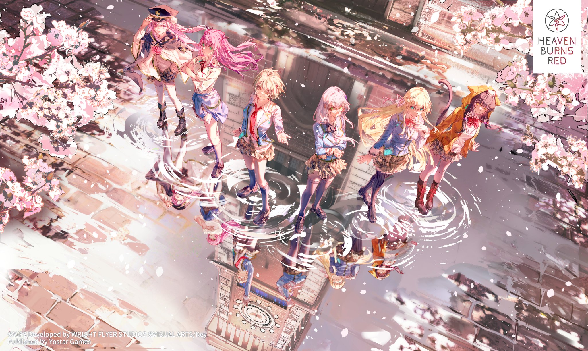 HEAVEN BURNS RED フレームアート 0003 HEAVEN BURNS RED フレームアート 0003 Heaven Burns Red