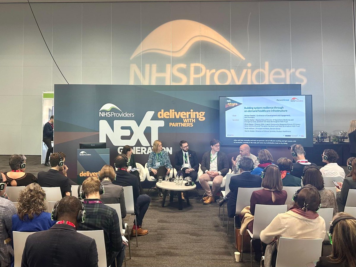 NHS Providers (@nhsproviders) on Twitter photo Our #NHSP24 exhibition is in full swing! 🥳
At the moment our first Delivering with Partners sessions are running from <a href="/darwingroup_ltd/">Darwin Group</a>, <a href="/NHSSupplyChain/">NHS Supply Chain</a> and <a href="/DocclaUK/">Doccla</a>!
See our upcoming sessions 👉 bit.ly/3XnQA4f Our #NHSP24 exhibition is in full swing! 🥳
At the moment our first Delivering with Partners sessions are running from <a href="/darwingroup_ltd/">Darwin Group</a>, <a href="/NHSSupplyChain/">NHS Supply Chain</a> and <a href="/DocclaUK/">Doccla</a>!
See our upcoming sessions 👉 bit.ly/3XnQA4f