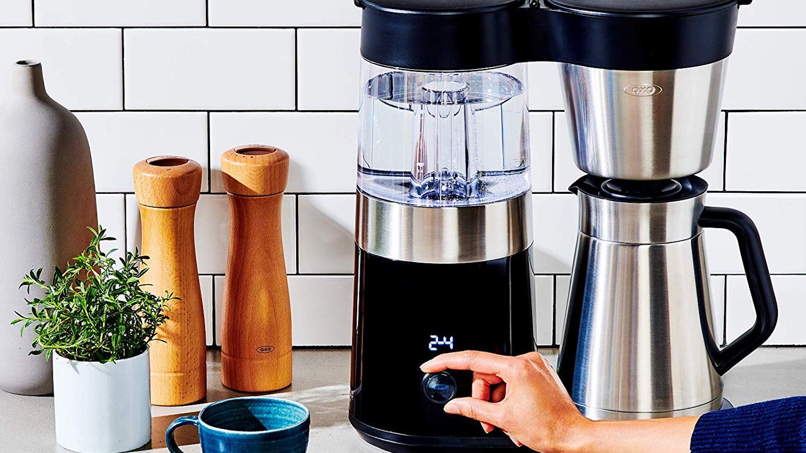 Gadget Flow on X The OXO 9 Cup Coffee Maker brews rich barista quality coffee with precision control for optimal flavor. Perfect for coffee lovers who appreciate every sip. CoffeeTime PrecisionBrewing...
