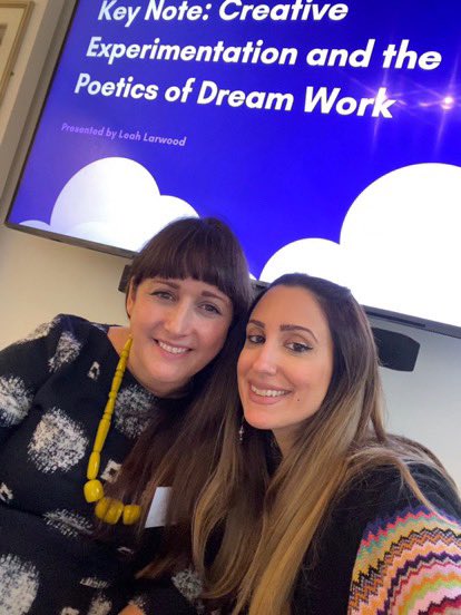Leah Larwood (@leahlarwood) on Twitter photo It was such a huge honour to be asked to be the Key Note speaker for the ‘alchemy’ conference <a href="/IndelibleLit/">London Arts-Based Research Centre 🪶Indelible</a> at the weekend <a href="/UniofOxford/">University of Oxford</a> 🙏🏼 Many thanks to Roula and to the participants for listening to my talk about the poetics of dream work 🙏🏼 It was such a huge honour to be asked to be the Key Note speaker for the ‘alchemy’ conference <a href="/IndelibleLit/">London Arts-Based Research Centre 🪶Indelible</a> at the weekend <a href="/UniofOxford/">University of Oxford</a> 🙏🏼 Many thanks to Roula and to the participants for listening to my talk about the poetics of dream work 🙏🏼