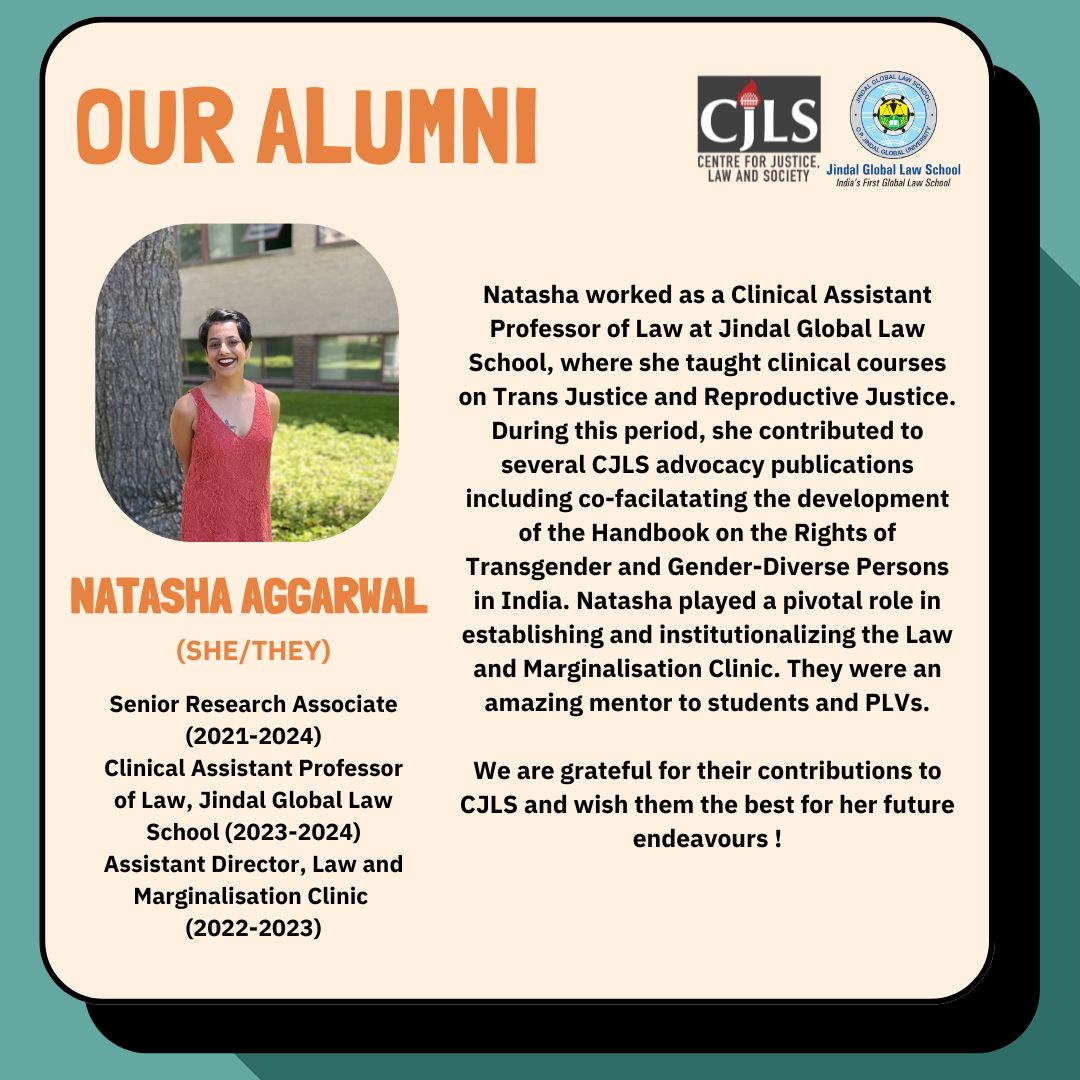 Centre for Justice, Law and Society (CJLS) tweet media