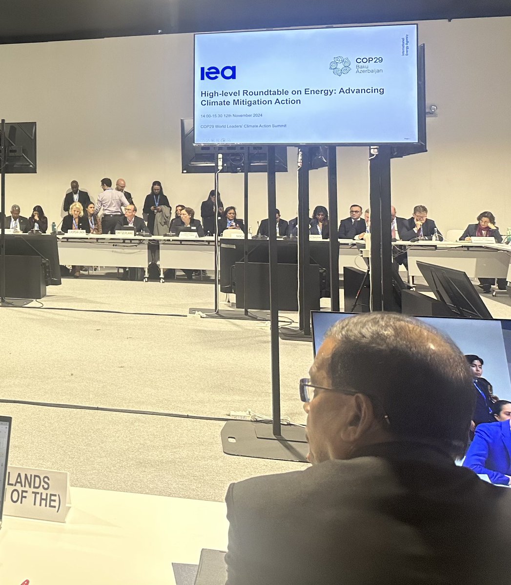 ‘We need to set a financing goal here in Baku to provide the course correction. A weak goal or the failure to set a goal is only fuel on a fire that will burn all of us – the only difference is it will burn some of us earlier than others.’ <a href="/bimanprasad/">Professor Biman Prasad</a> <a href="/COP29_AZ/">COP29 Azerbaijan</a> <a href="/IEA/">International Energy Agency</a> <a href="/WBG_IDA/">IDA - World Bank</a>