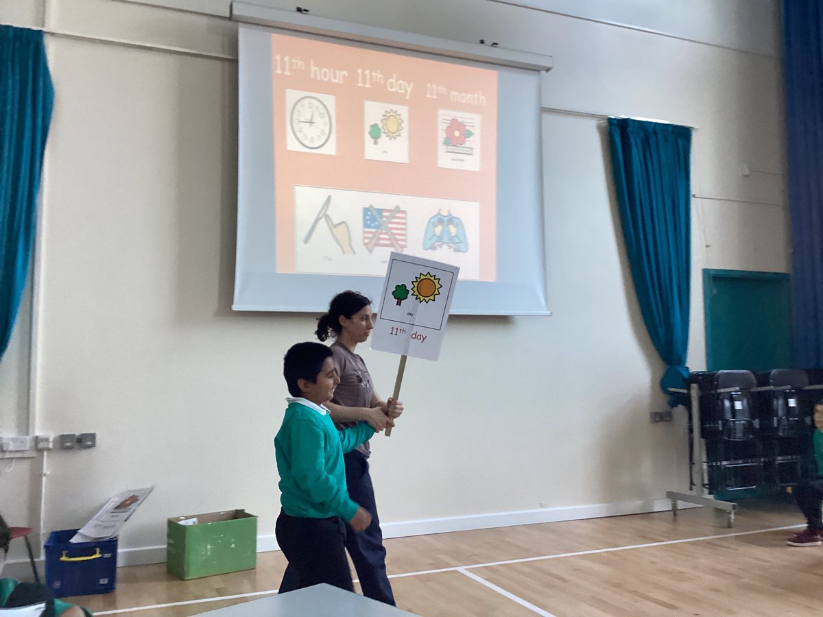 WoodlandsHarrow's tweet photo. Yesterday Lime class had a special Remembrance Day assembly! We learned about the 11th hour, 11th day, and 11th month, and then we all took a moment of reduced noise for one minute to remember the brave soldiers. #RememberanceDay2024 https://t.co/H6LK37e0HQ