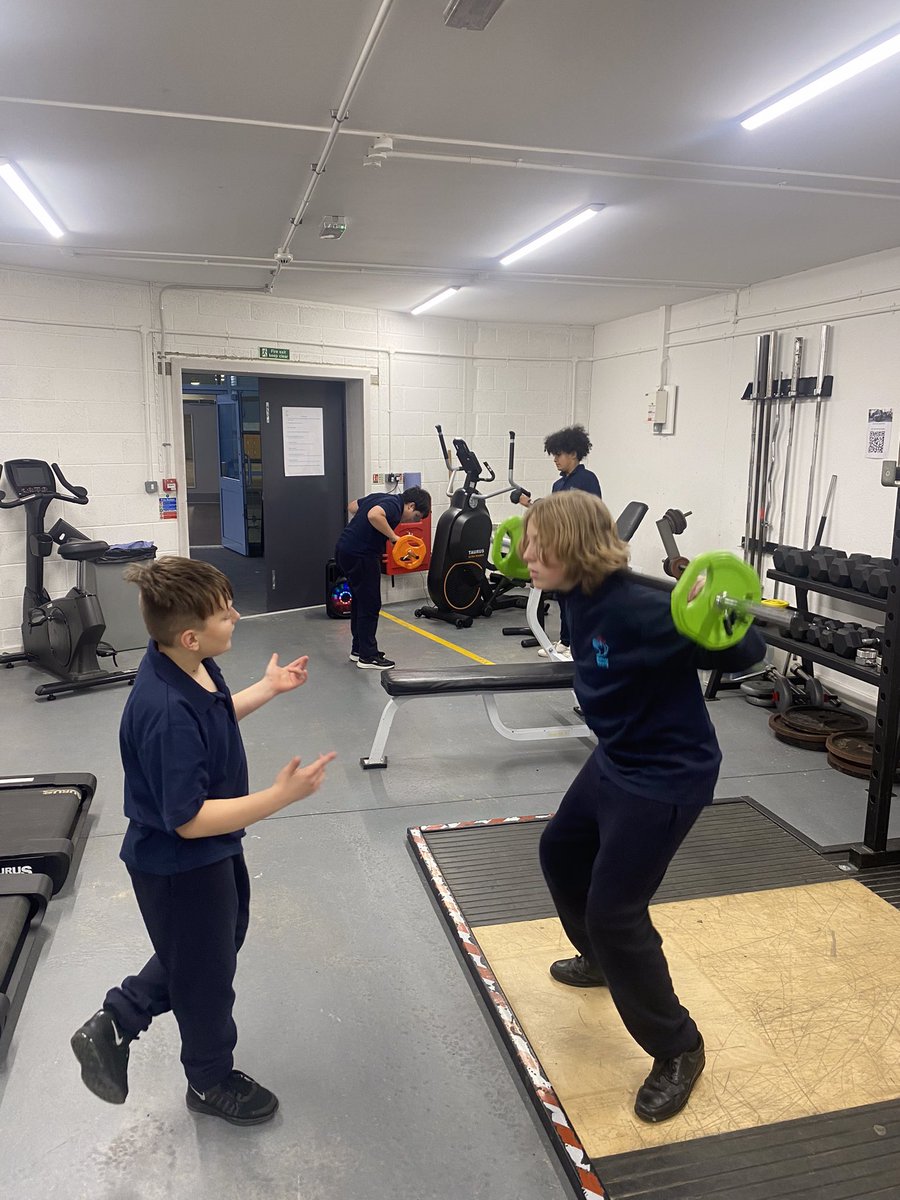 Our year 7’s pushing their limits at Friday night gym club. Consistent turnout every week. Keep it up boys. #byagymclub