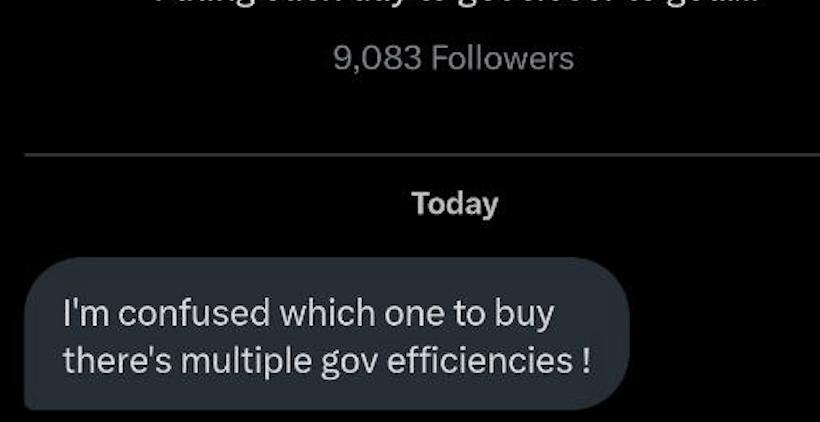 theunipcs's tweet image. i'm getting DMs from people asking how to know the right Department of Government Efficiency / $DOGE to buy

- ETH contract - 0x1121AcC14c63f3C872BFcA497d10926A6098AAc5
- SOL contract (Cross Chain Bridge) - KQijDbNJ6rPCqhtXrfH6gKa5cH3a39At8vHq34nnPbF
- listed as 'DOGEGOV' on…