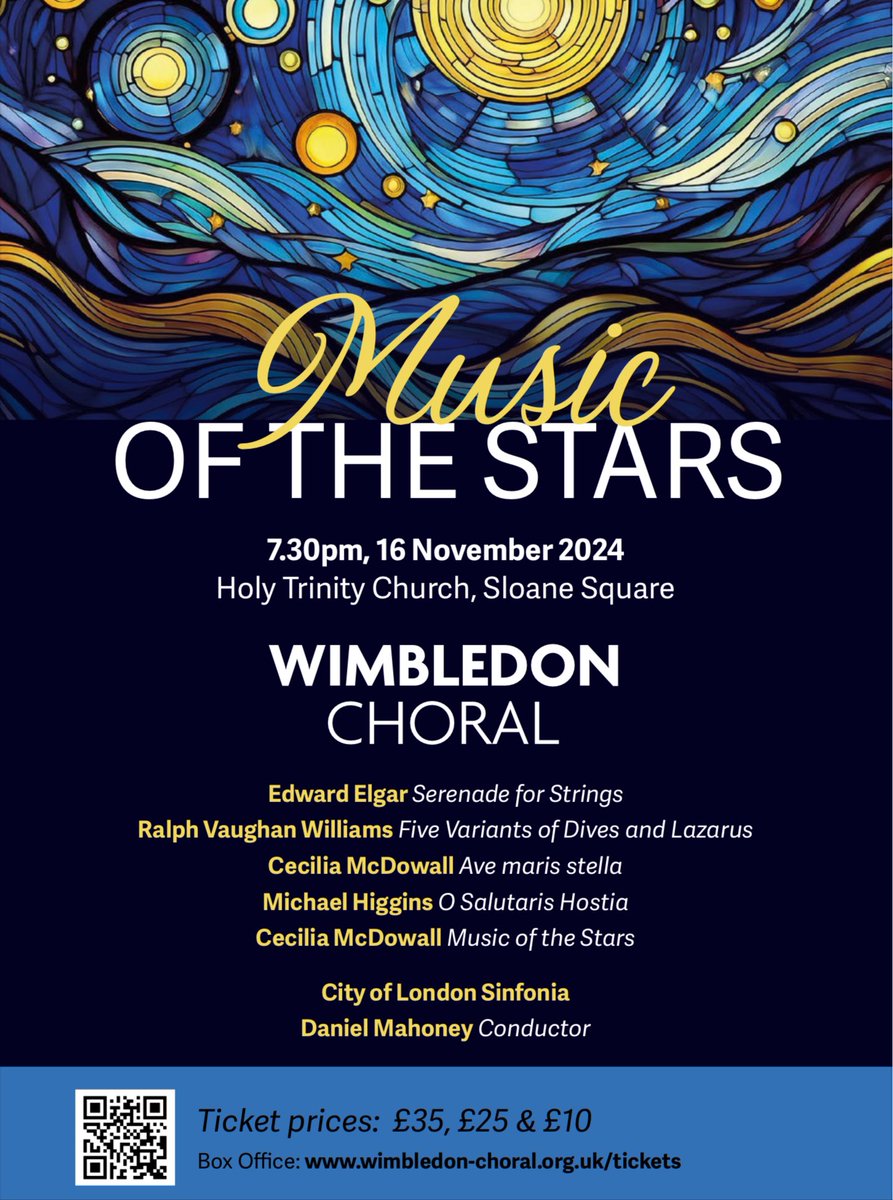 Is Cecilia McDowall’s #MusicOfTheStars the only #choral work about #Astrophysics?! The 2nd movement is a brilliant setting of text by Neil deGrasse Tyson. Curious? Come &amp; hear the UK #première in #London on Saturday! trybooking.com/uk/events/land…